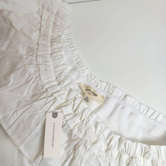 Anthropologie Porridge Ruffled One-Shoulder Top - Picture 5 of 7